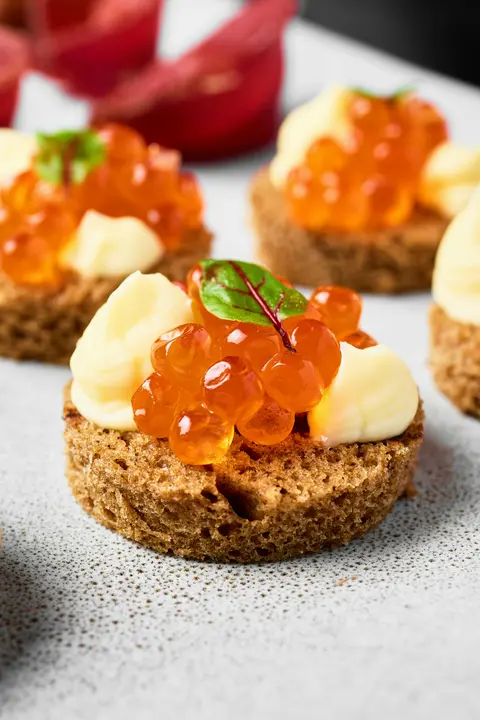 Whipped cod roe